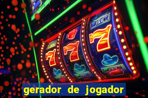 gerador de jogador de futebol